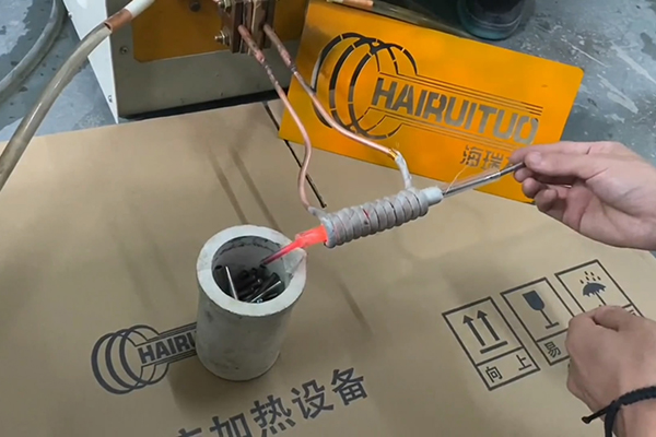 高頻退火機，高頻在線退火設(shè)備，棒料線材在線退火熱處理