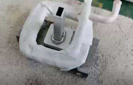 高頻焊接機鋁波導管感應焊接