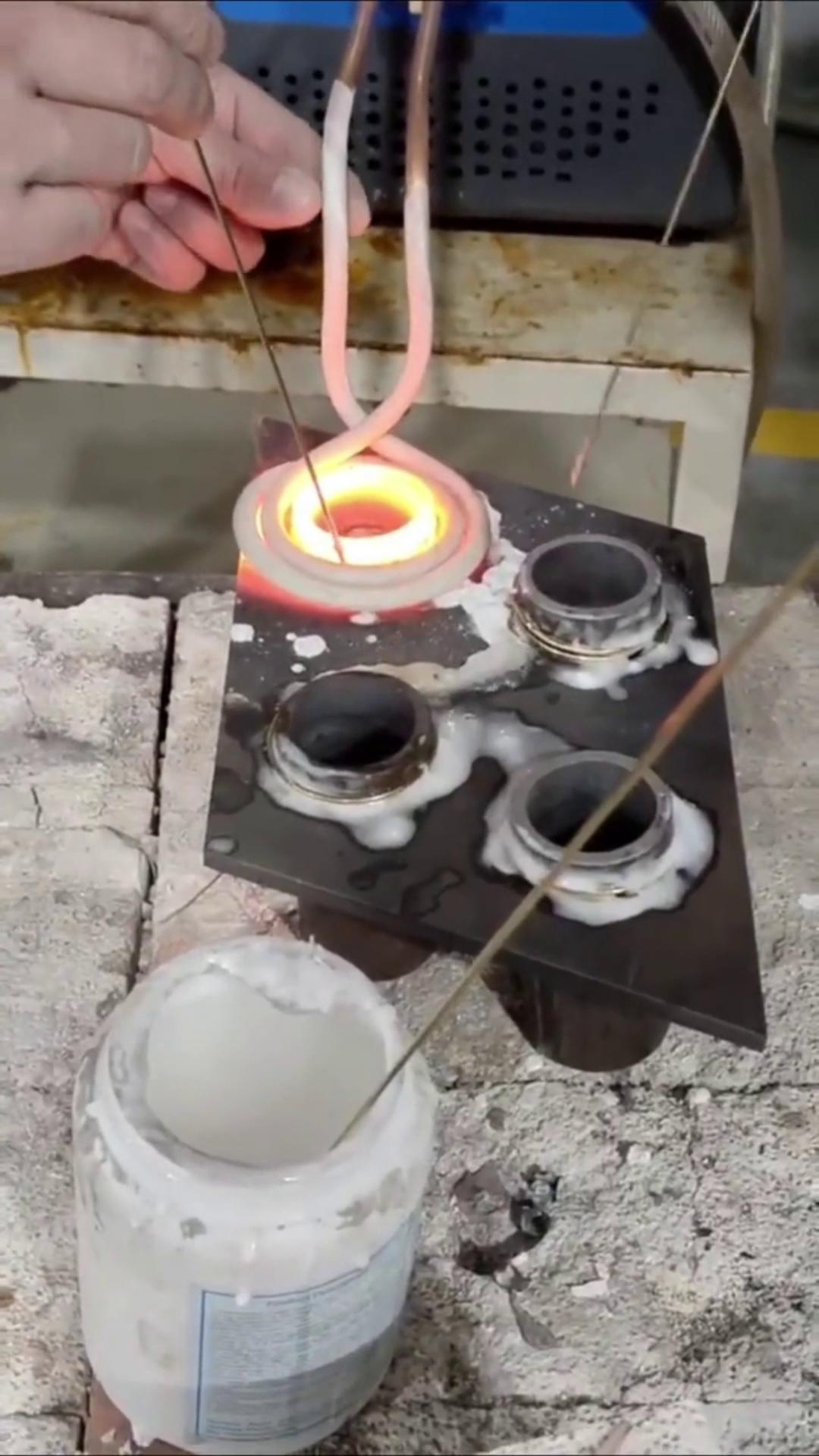 50mm不銹鋼管接頭焊接 高頻加熱機 高頻焊接機